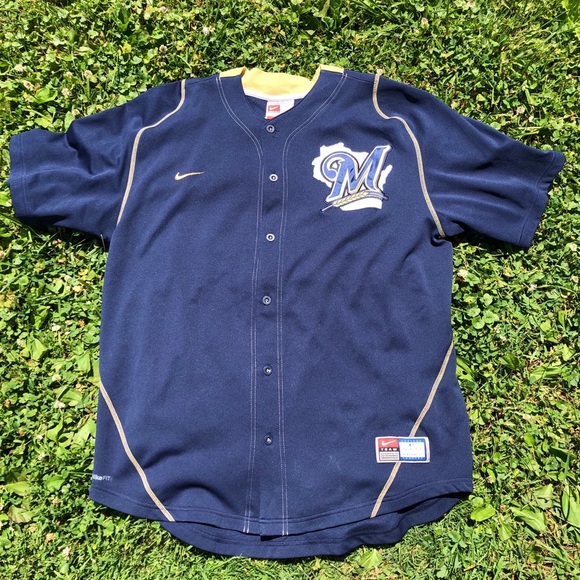 brewers dri fit shirt